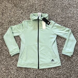 Adidas Sweatshirt Womens Small Full Zip Sweater
